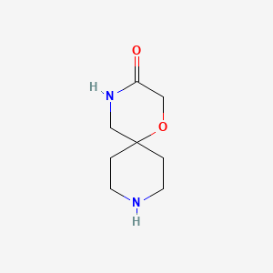 molecular formula C8H14N2O2 B1317114 1-Oxa-4,9-diazaspiro[5.5]undecan-3-one CAS No. 84243-25-4