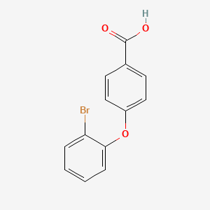 molecular formula C13H9BrO3 B1317121 4-(2-Bromophenoxy)benzoic acid CAS No. 86607-80-9