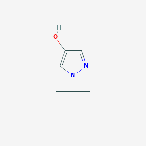 molecular formula C7H12N2O B1317131 1-tert-Butyl-1H-pyrazol-4-ol CAS No. 78242-24-7