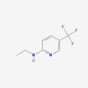 molecular formula C8H9F3N2 B1317133 N-ethyl-5-(trifluoromethyl)pyridin-2-amine CAS No. 89810-00-4
