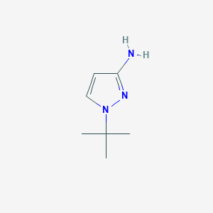 molecular formula C7H13N3 B1317139 1-tert-butyl-1H-pyrazol-3-amine CAS No. 1152980-49-8