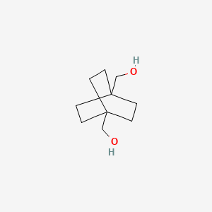 molecular formula C10H18O2 B1317151 Bicyclo[2.2.2]octane-1,4-diyldimethanol CAS No. 826-45-9