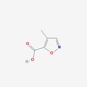 molecular formula C5H5NO3 B1317163 4-Methylisoxazole-5-carboxylic acid CAS No. 261350-46-3
