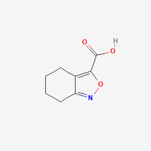 molecular formula C8H9NO3 B1317164 4,5,6,7-Tetrahydro-2,1-benzisoxazole-3-carboxylic acid CAS No. 261350-47-4