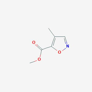 molecular formula C6H7NO3 B1317166 Methyl 4-Methylisoxazole-5-carboxylate CAS No. 261350-48-5