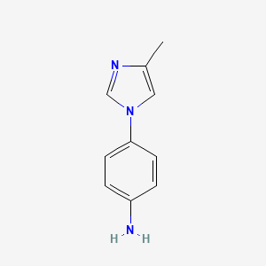 4-(4-Methyl-1h-imidazol-1-yl)benzenamine