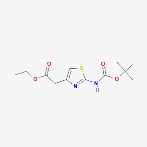 ethyl (2-Boc-Aminothiazole-3-yl)acetate