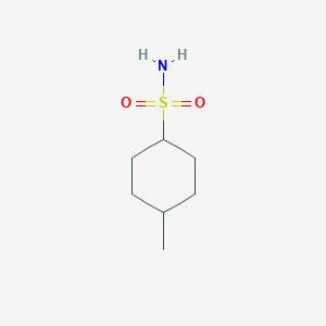 molecular formula C7H15NO2S B13172167 4-Methylcyclohexane-1-sulfonamide CAS No. 1249699-11-3
