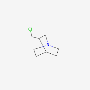 molecular formula C8H14ClN B1317233 3-(Chloromethyl)quinuclidine 