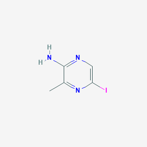 5-Iodo-3-methylpyrazin-2-amine