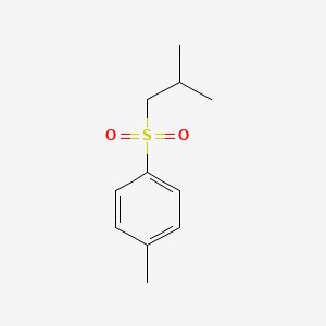 molecular formula C11H16O2S B1317239 苯，1-甲基-4-[(2-甲基丙基)磺酰基]- CAS No. 91358-89-3