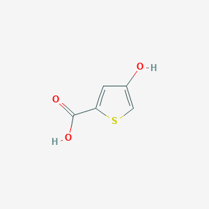 molecular formula C5H4O3S B1317244 4-Hydroxythiophene-2-carboxylic acid CAS No. 40748-90-1