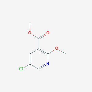 molecular formula C8H8ClNO3 B1317250 Methyl 5-chloro-2-methoxynicotinate CAS No. 82060-51-3