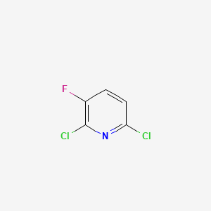 molecular formula C5H2Cl2FN B1317255 2,6-二氯-3-氟吡啶 CAS No. 52208-50-1