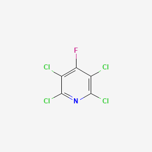 molecular formula C5Cl4FN B1317260 2,3,5,6-Tetrachloro-4-fluoropyridine CAS No. 34415-32-2