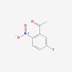 molecular formula C8H6FNO3 B1317261 1-(5-Fluoro-2-nitrophenyl)ethanone CAS No. 2250-48-8