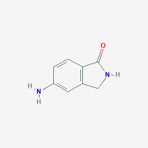 molecular formula C8H8N2O B131727 5-Aminoisoindolin-1-one CAS No. 222036-66-0