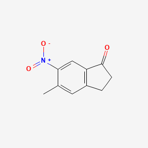 5-Methyl-6-nitroindan-1-one