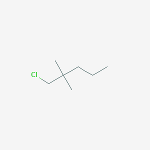 molecular formula C7H15Cl B13172872 1-Chloro-2,2-dimethylpentane 