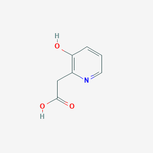 molecular formula C7H7NO3 B1317324 2-(3-Hydroxypyridin-2-yl)acetic acid CAS No. 69022-71-5