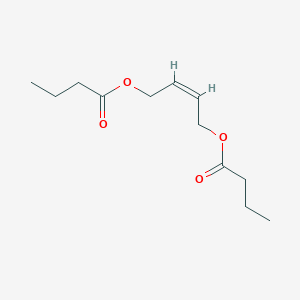 molecular formula C12H20O4 B131735 [(Z)-4-butanoyloxybut-2-enyl] butanoate CAS No. 144967-77-1