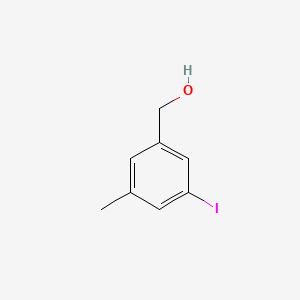 molecular formula C8H9IO B1317359 (3-Iodo-5-methylphenyl)methanol CAS No. 937638-61-4