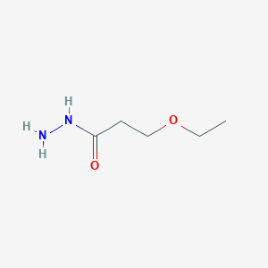 molecular formula C5H12N2O2 B1317363 3-乙氧基丙酰肼 CAS No. 37952-36-6