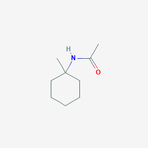 molecular formula C9H17NO B1317368 N-(1-甲基环己基)乙酰胺 CAS No. 29138-63-4