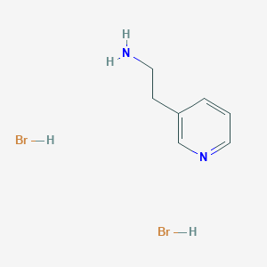 molecular formula C7H12Br2N2 B1317443 3-(2-Aminoethyl)pyridine dihydrobromide CAS No. 307496-23-7