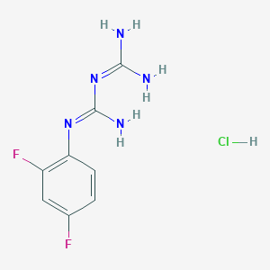 1-(2,4-Difluorophenyl)biguanide hydrochloride