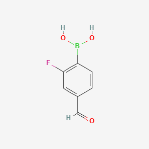 2-Fluoro-4-formylphenylboronic acid