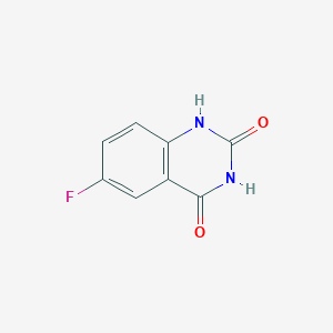 molecular formula C8H5FN2O2 B1317466 6-Fluoroquinazoline-2,4-diol CAS No. 88145-90-8