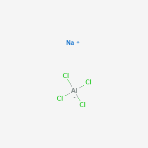 molecular formula AlCl4Na B1317478 Sodium tetrachloroaluminate CAS No. 7784-16-9