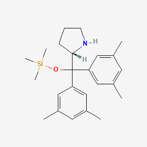 (S)-2-(Bis(3,5-dimethylphenyl)((trimethylsilyl)oxy)methyl)pyrrolidine