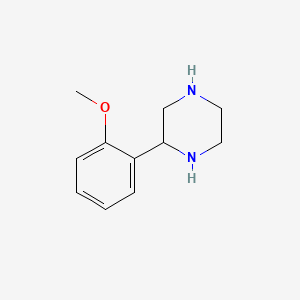 molecular formula C11H16N2O B1317503 2-(2-Methoxyphenyl)piperazine CAS No. 65709-27-5