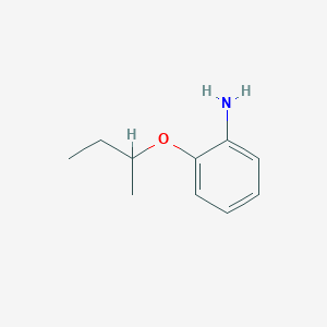 molecular formula C10H15NO B1317509 (2-Sec-butoxyphenyl)amine CAS No. 52464-53-6