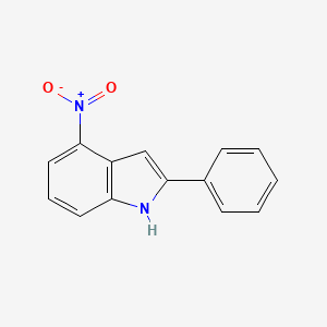 4-Nitro-2-phenyl-1H-indole