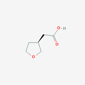 (S)-2-(Tetrahydrofuran-3-YL)acetic acid