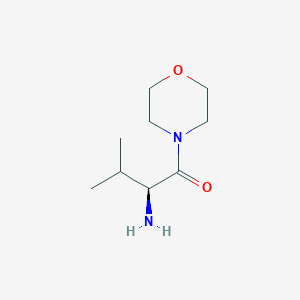 (2S)-2-amino-3-methyl-1-(morpholin-4-yl)butan-1-one