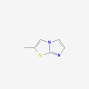 molecular formula C6H6N2S B1317530 2-Methylimidazo[2,1-b]thiazole CAS No. 45667-45-6