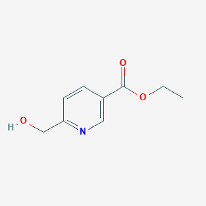 molecular formula C9H11NO3 B1317541 Ethyl 6-(hydroxymethyl)nicotinate CAS No. 35005-81-3