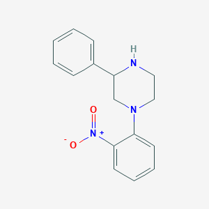 1-(2-Nitrophenyl)-3-phenylpiperazine