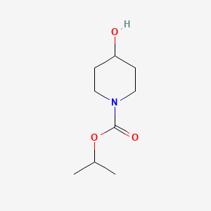 molecular formula C9H17NO3 B1317551 Isopropyl 4-Hydroxypiperidine-1-carboxylate CAS No. 832715-51-2