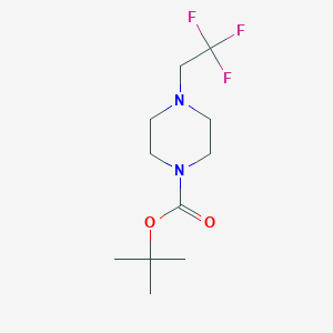 Tert-butyl 4-(2,2,2-trifluoroethyl)piperazine-1-carboxylate