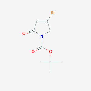 tert-Butyl 4-bromo-2-oxo-2,5-dihydro-1H-pyrrole-1-carboxylate