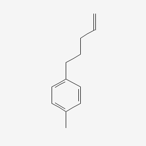 molecular formula C12H16 B1317564 5-(4-Methylphenyl)-1-pentene CAS No. 51125-14-5