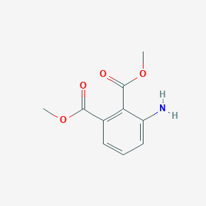 molecular formula C10H11NO4 B1317572 Dimethyl 3-aminophthalate CAS No. 34529-06-1