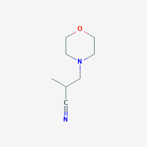 2-Methyl-3-morpholin-4-ylpropanenitrile