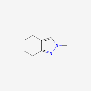 molecular formula C8H12N2 B13175792 2-Methyl-4,5,6,7-tetrahydro-2H-indazole 