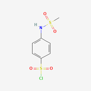 4-[(Methylsulfonyl)amino]benzenesulfonyl chloride